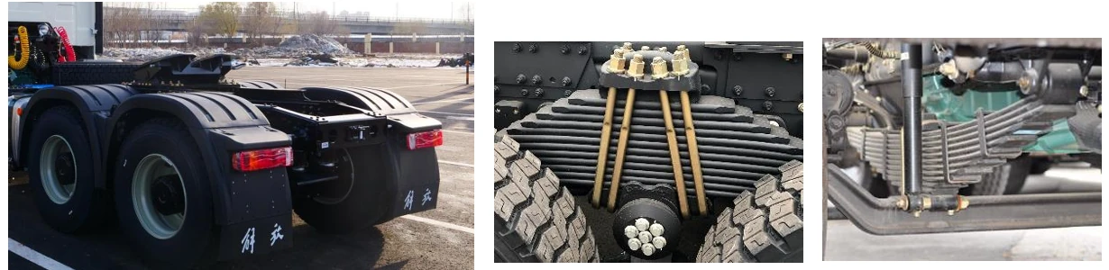 FAW J6P suspension and rear axle components